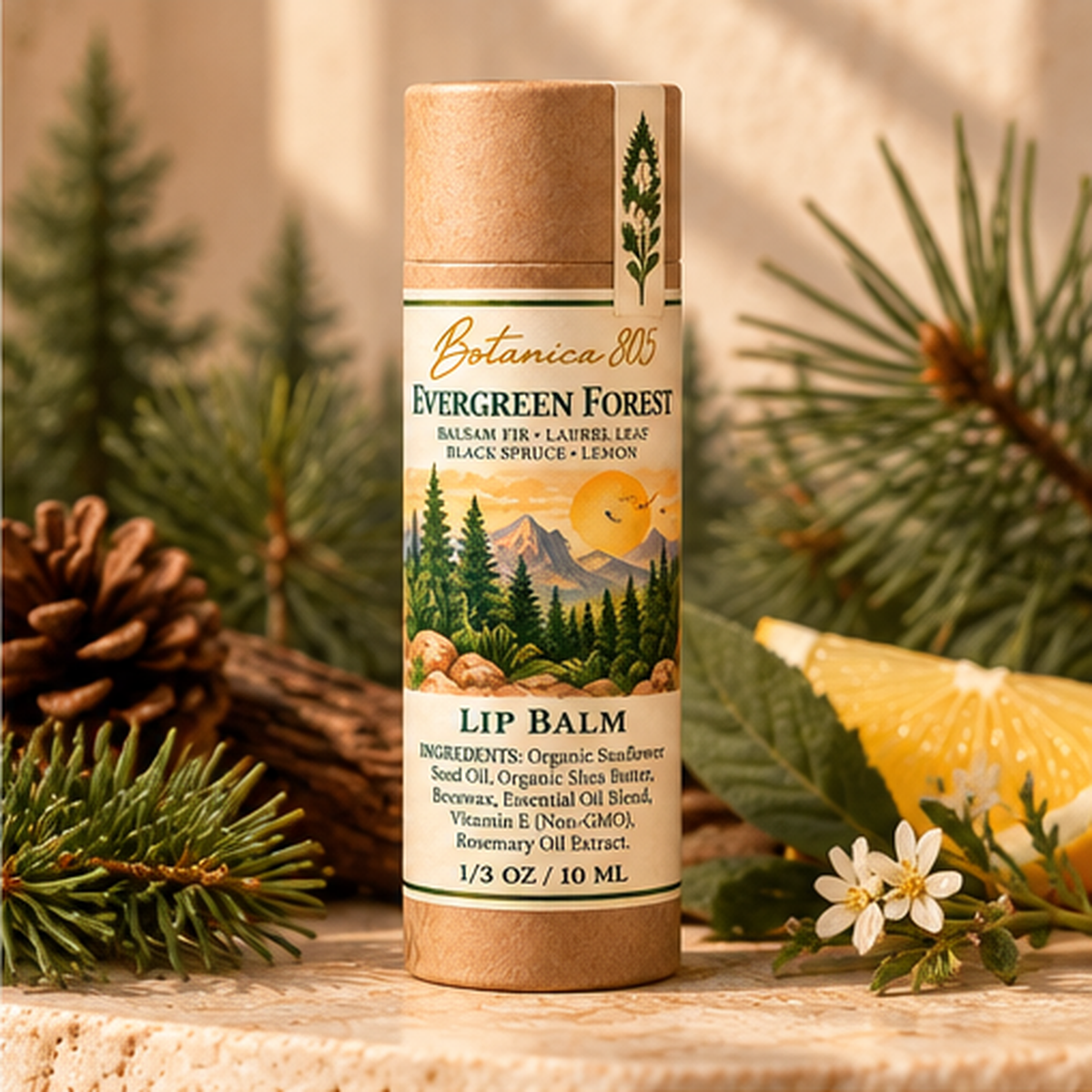Evergreen Forest Lip Balm