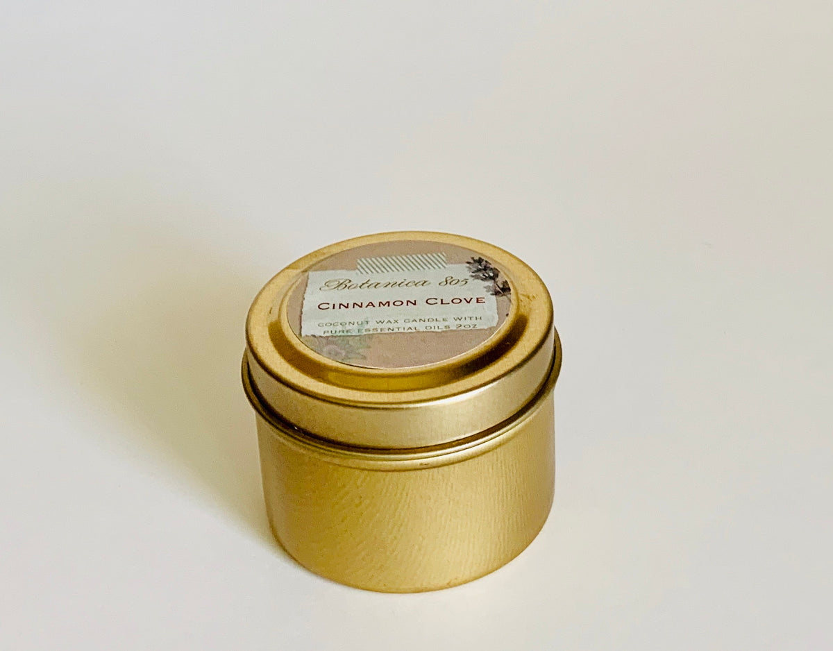 Cinnamon Clove Coconut Wax Candle