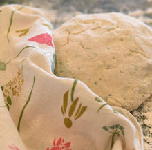 Western Region Wildflowers Kitchen Tea Towel