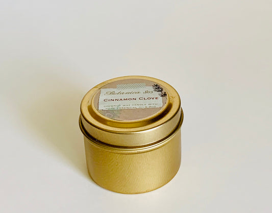 Cinnamon Clove Coconut Wax Candle