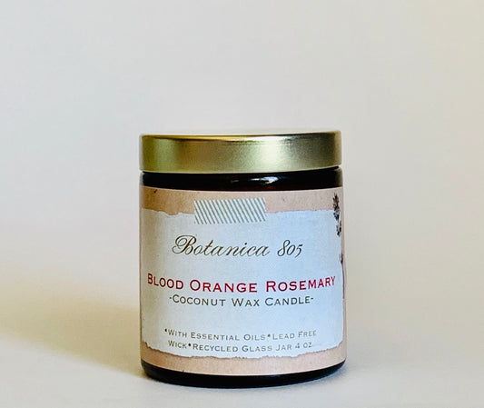 Blood Orange Rosemary Coconut Wax Candle