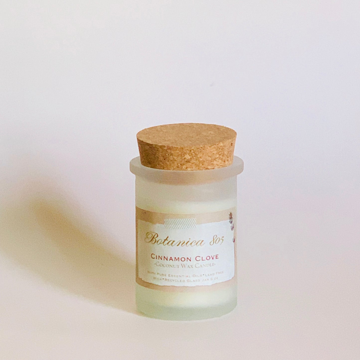 Cinnamon Clove Coconut Wax Candle
