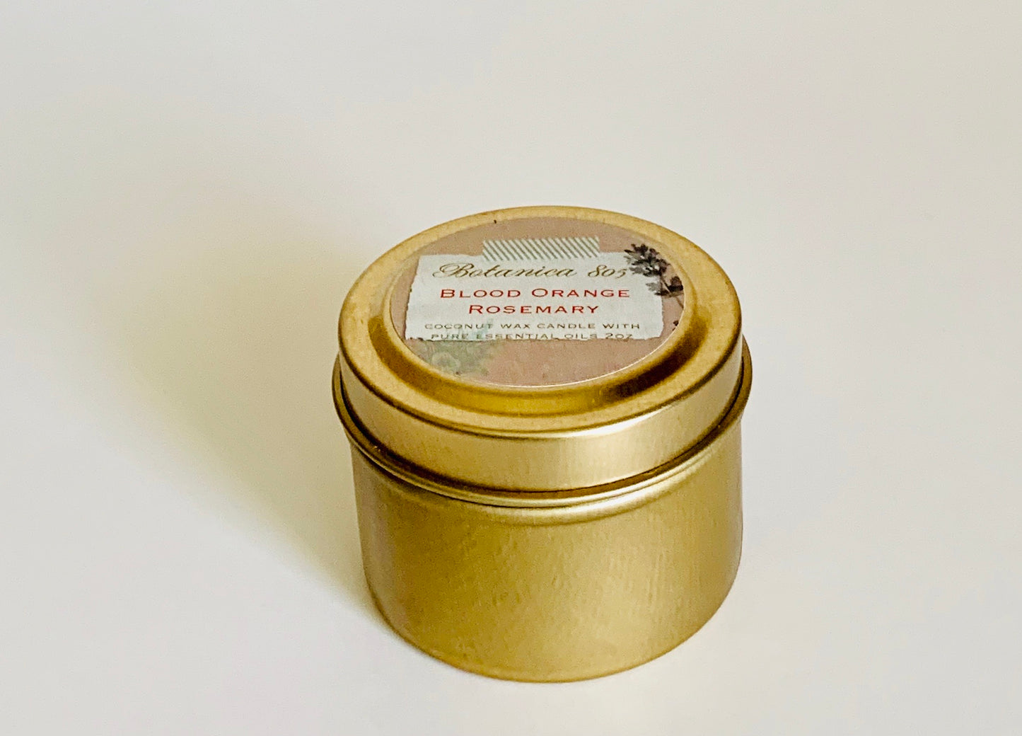 Blood Orange Rosemary Coconut Wax Candle