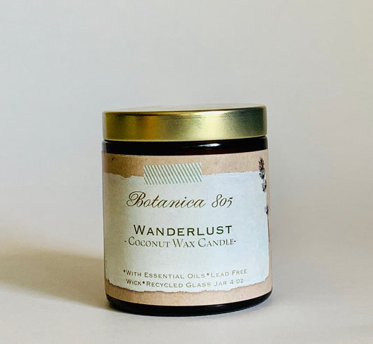 Wanderlust Coconut Wax Candle