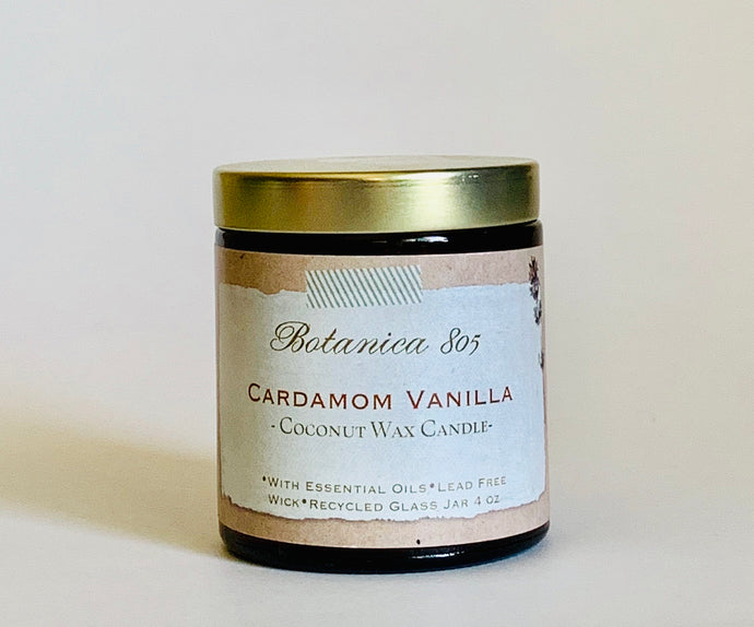 Cardamom Vanilla Coconut Wax Candle