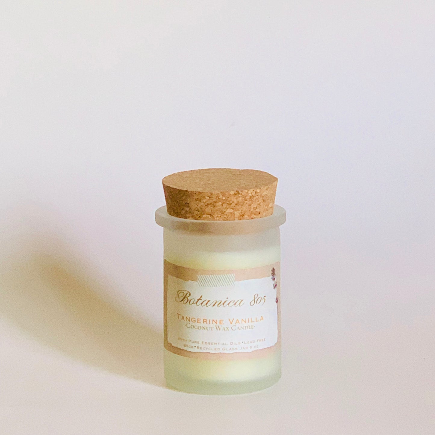Tangerine Vanilla Coconut Wax Candle